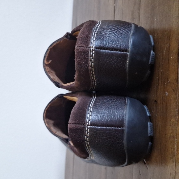 Natural Soul by Naturalizer Dark Brown Leather Slip-On Loafers Size 7M - Picture 8 of 8